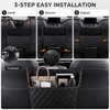 Car Seat Storage Organizer for Front Seats – PU Leather