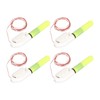 4 Pcs Fishing Glow Sticks Rod Tip LED Glow Sticks