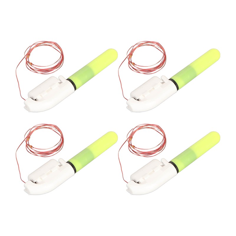 4 Pcs Fishing Glow Sticks Rod Tip LED Glow Sticks