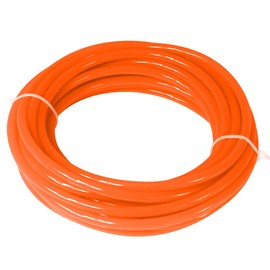 Quickun Pneumatic Tubing 8mm x 5mm PU Polyurethane Tube Air Hose Line for Air Compressor Fitting or Fluid Transfer (Orange 32.8ft)