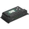 Solar Panel Regulator Charge Controller PWM Dual USB LCD Display