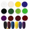 Velvet Nail Glitter Winter Nail 14 Types Premium B (WD61EFC) / 벨벳 네일글리터 겨울네일 14종 고급B (WD61EFC)