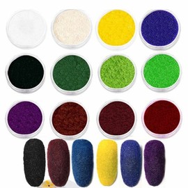 Velvet Nail Glitter Winter Nail 14 Types Premium B (WD61EFC) / 벨벳 네일글리터 겨울네일 14종 고급B (WD61EFC)