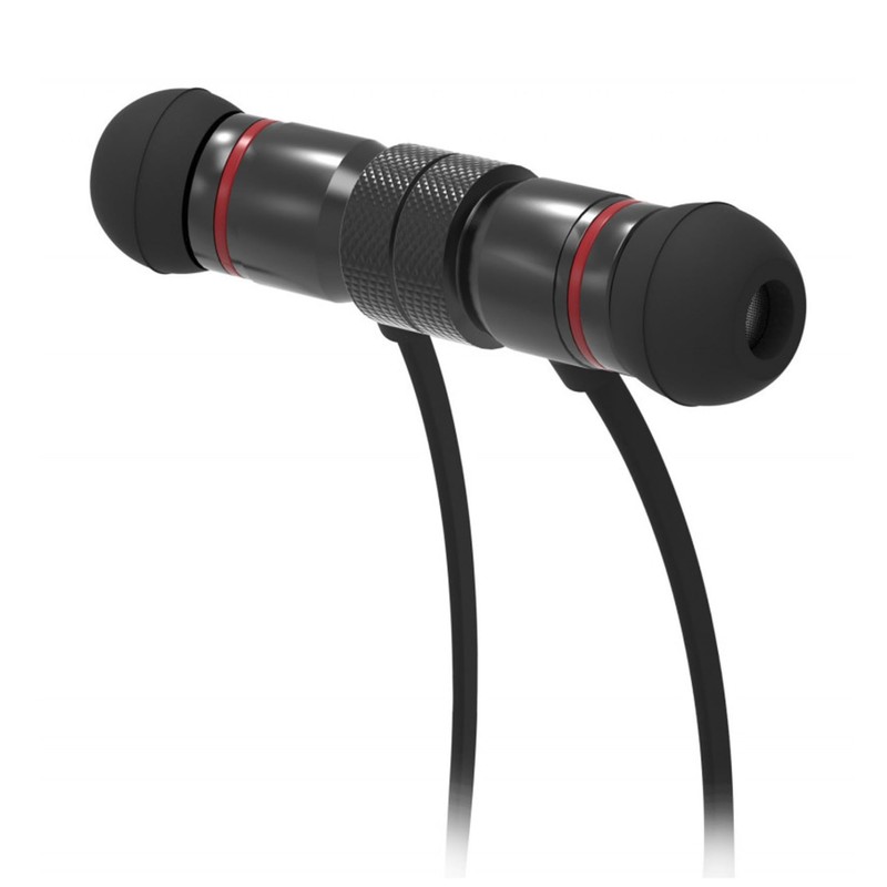 Laser Bluetooth Earphones Earbuds with Magnetic Contactor, Sports Earphones Built-in