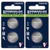 Premium Batteries Panasonic CR2032 Lithium 3V Coin Cell Batteries Child-Safe