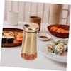 STOBAZA 2Pcs Seasoning Visible Bottles Kitchen Spice Jars Easy to