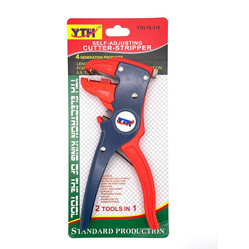 LIUJINCAN Automatic Wire Stripper and Cutter, Self Adjusting Insulation Stripper