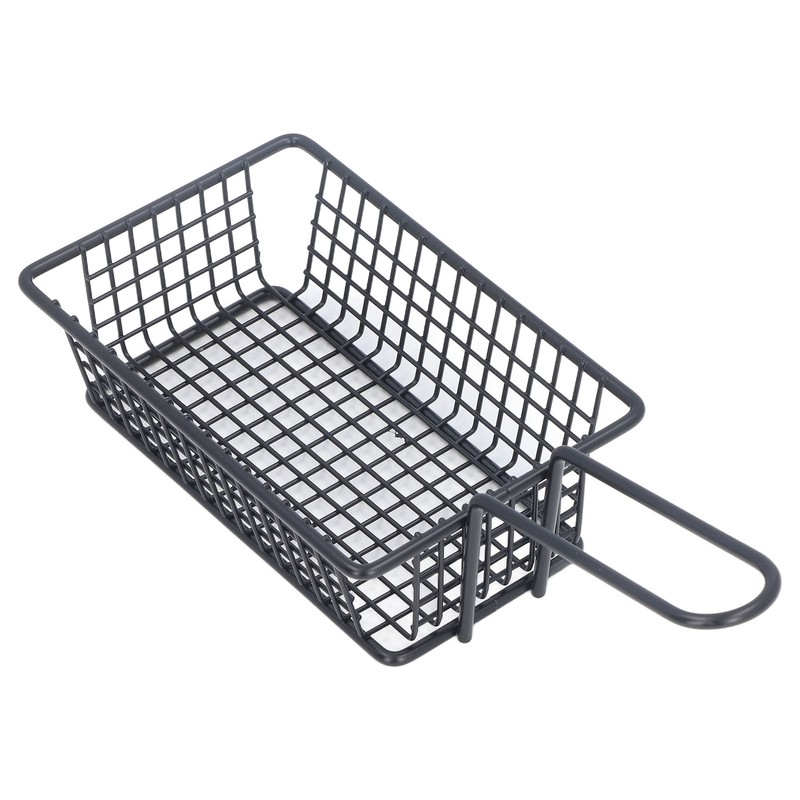 Fryer Basket Food Grade Stainless Steel French Fry Holder Frying