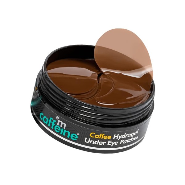 Coffee Hydrogel Under Eye Patches, Dark Circles and Puffiness Reduction,