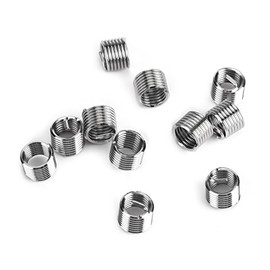 Wifehelper 30 Piece M5/M6/M8 Thread Repair Insert Kit Material Compatible Hand Tool Set for Auto Repairing Drilling Machine(M8)