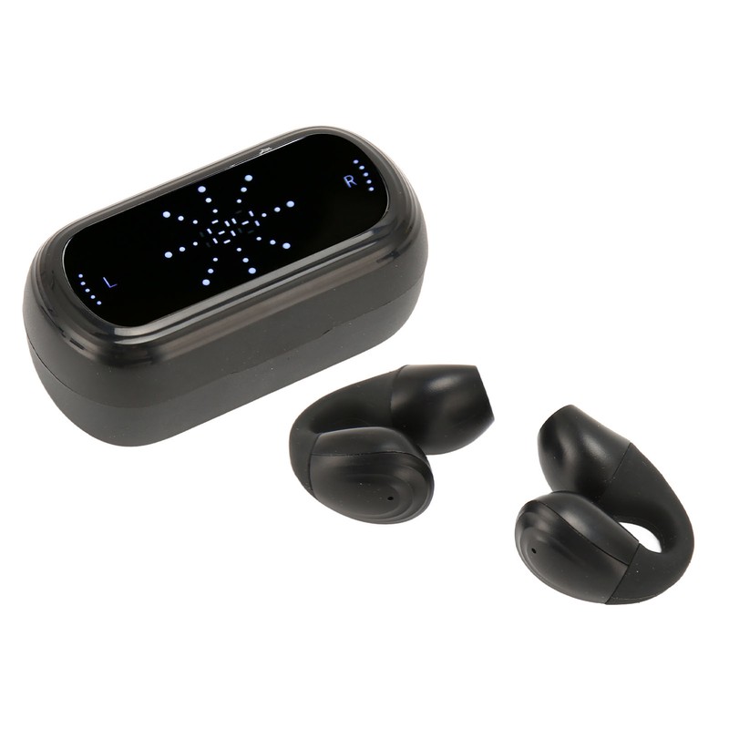 Bluetooth 5.3 Earbuds Noise Reduction Ear Clip Earphones Waterproof Open