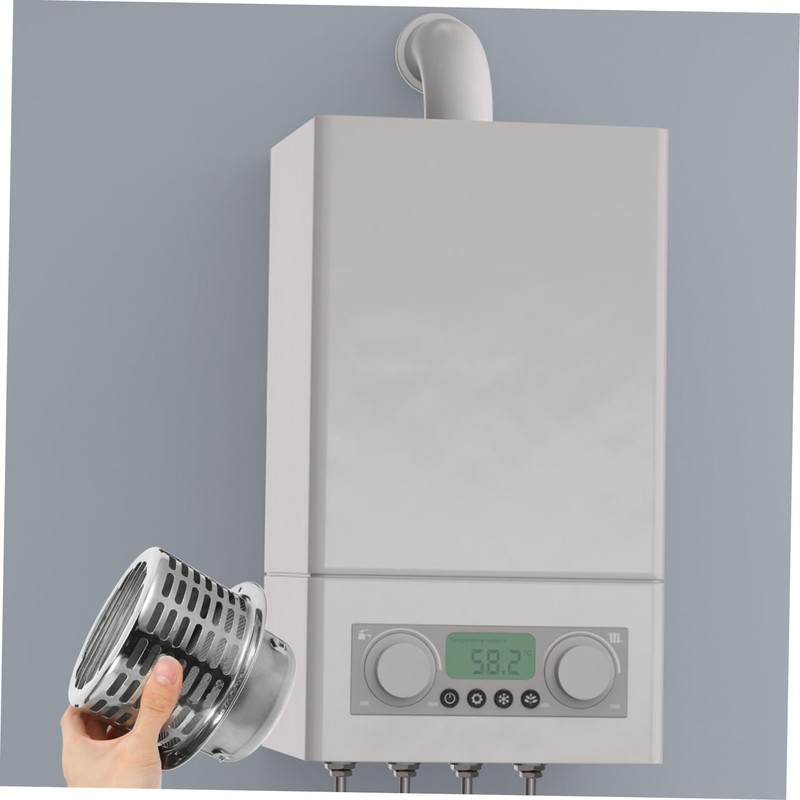 BESPORTBLE Outside Chimney Cap Stainless Steel Chimney Flue Cap Efficient