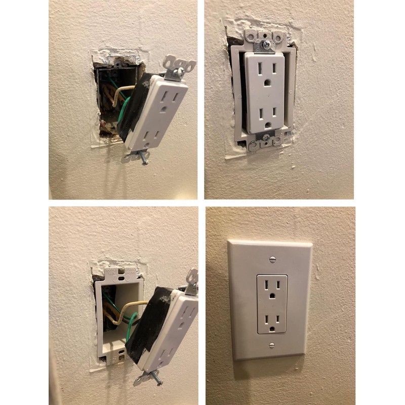 iMBAPrice IMBA-BE3 (UL Listed) 3-Gang Non-Metallic Electrical Power Outlet Box