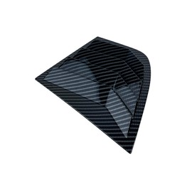 Arkdeffon 2 Pcs Side Window Louvers Scoop Cover Compatible with Kia Stinger 2018 2019 2020 2021 2022 (Carbon Fiber Look)