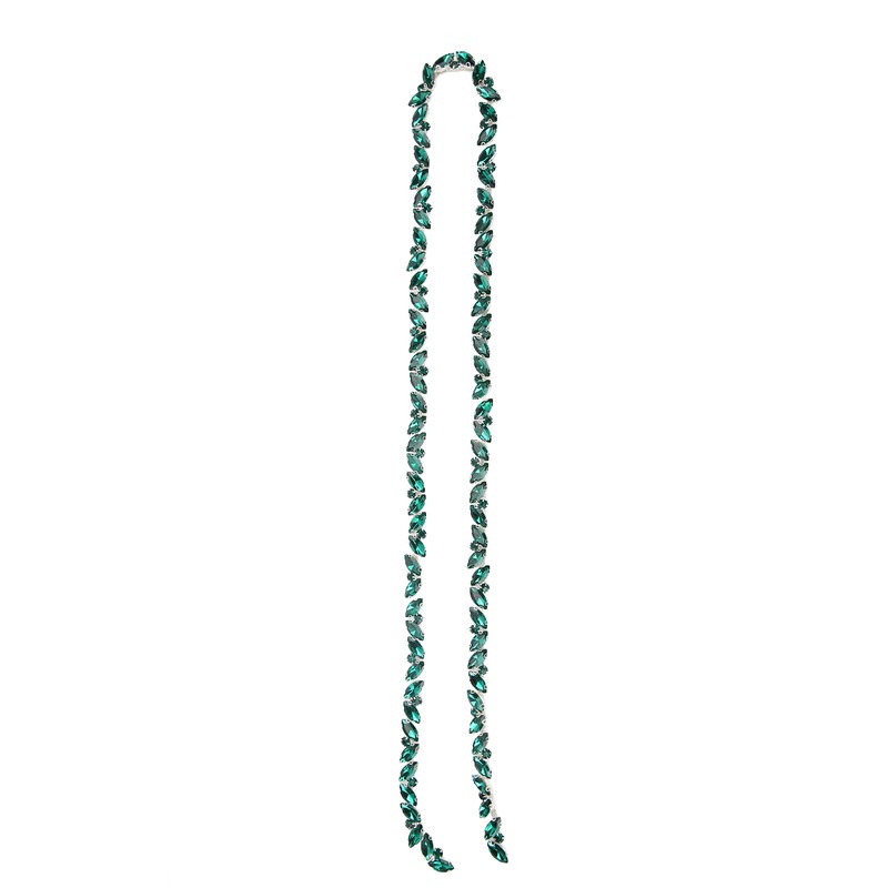 Glass Claw Chain High Hardness Color Single Row Rhinestone Strips