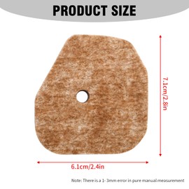 SYOWADA 10 Pcs 42421201800 Air Filter, Replacement for Stihl Trimmer HS46 HS56 HS46C HS56C, Replaces 4242-120-1800, 4242 120 1800