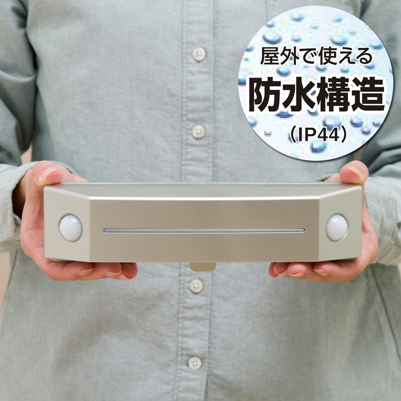 Iris Ohyama Outdoor Sensor Light Underfoot Light