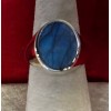 Natural Creations mens sterling silver ring Size 11 Labradorite