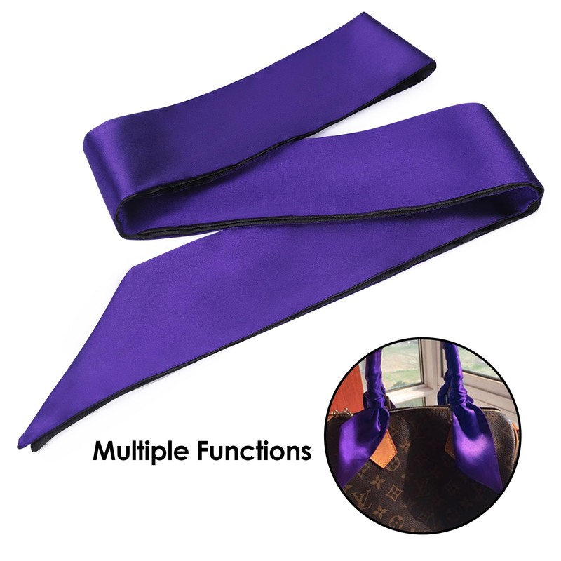 FRESHME 2 Pack Satin Sleep Mask Soft Adjustable Lightweight Silk