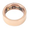 Smart Ring Pink Gold Sleep Monitor Health Tracker Waterproof Aluminum