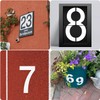 8 Inch Number Stencils Set, Plastic Numbers Stencils Reusable Digital