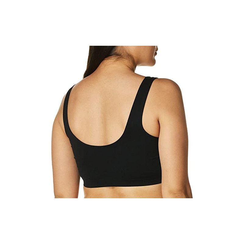 Lamaze Sujetador de maternidad sin costuras para mujer, Negro, M