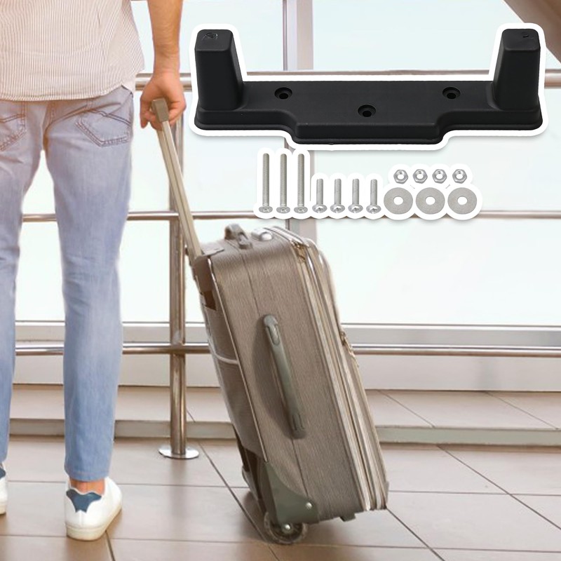 Mxfans 24 x 5.3 x 6.5cm Suitcase Accessories Luggage Feet