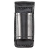 Aker Leather 554 Flashlight Holder, Black, Plain, Fits Streamlight Stinger