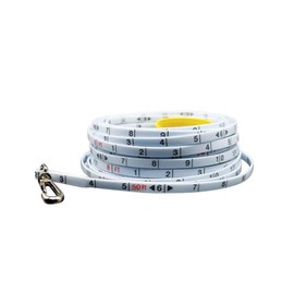50-Ft Depth Gauge Fiberglass Tape, 1/4-in Wide (Graduations: ft & in))