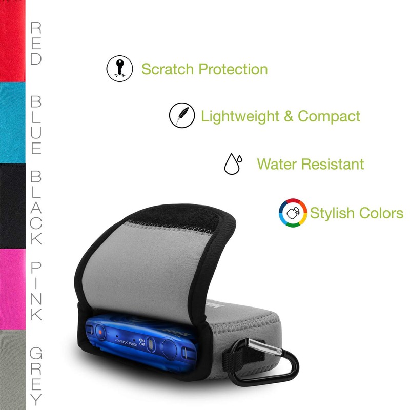 MegaGear MG790 Nikon Coolpix W100, S33 Ultra Light Neoprene Camera