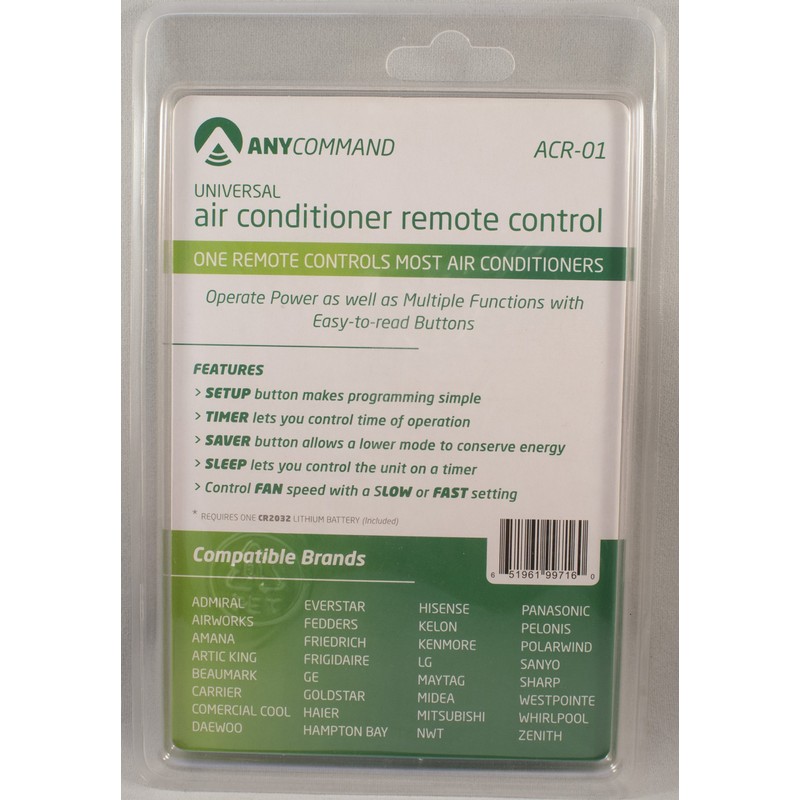 ANYCOMMAND Universal Air Conditioner Remote Control, AC Remote for Over