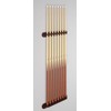 Viper 2-Piece Traditional Wall Mounted Solid Oak Billiard/Pool Cue Rack,
