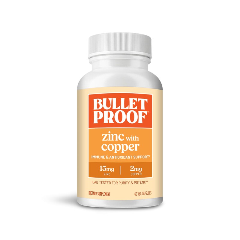 Bulletproof Zinc with Copper, Reliable and Quick Source of Energy