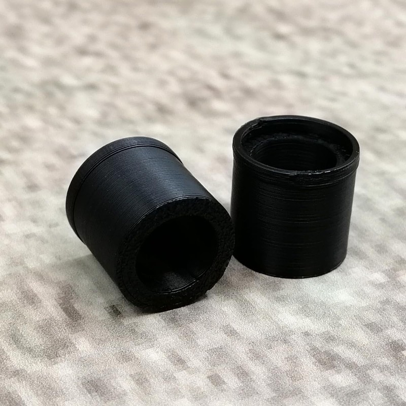 ULEIVA Replacement Hinge Sleeve 2 Pieces Hinge Sleeve Socket with