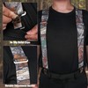 MELOTOUGH 2 Pcs Camo Suspenders for Men Heavy Duty Work
