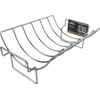 Grillfürst 2-in-1 Stainless Steel Rib Holder and Roasting Basket