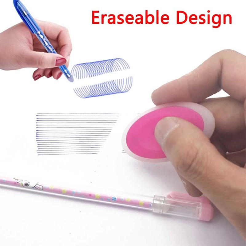 Supertool HA1274BK Refills for Erasable Pens SUPERTOOL 12PCS Erasable Ink