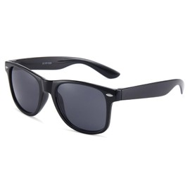 Polarised-Sunglasses-Mens-Womens-UV400-Protection Rectangular Sunglasses Retro Black Sun Glasses Unisex Classic Ultralight Shades For Cycling Driving Fishing