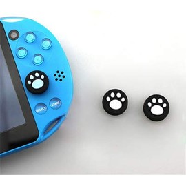 Silicone Thumb Stick Grips Caps Analog Thumbstick Cover Joystick Cap for PS Vita PSV 2000 PSV 1000 (White)