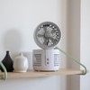 Crane 2-in-1 Air Purifier and Desk Fan Combo - Ideal