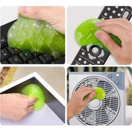Veraly Slime Limpiador Gel Suave No Grasoso Automóvil Teclados
