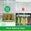 Baby Food Storage Containers w Write What You Want Lids