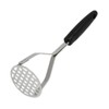 Chef Craft Select Sturdy Masher, 10.25 inch, Stainless Steel/Black