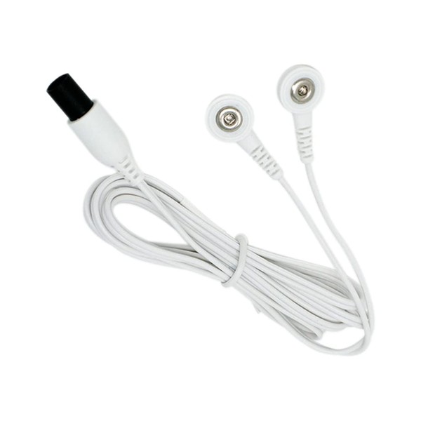 TENS Lead Wires Compatible with Omron Electrotherapy Devices with Snap Connectors. Replacement Lead Wires Compatible with Omron TENS Units: Max, Pro, Pocket. Discount TENS Brand.