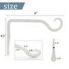 BOLITE Plant Hangers, 6 Inch Hanging Plant Brackets Outdoor Indoor,