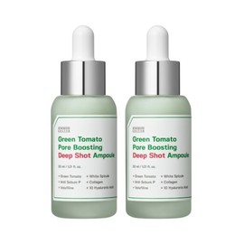 Green Thomatopore boosting Deepshot Ampoule 30ml 2 / 그린토마토 포어 부스팅 딥샷 앰플 30ml 2개