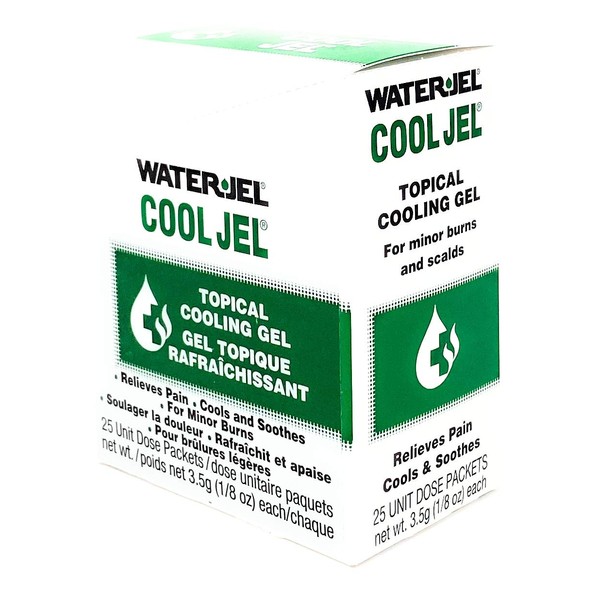 Water-Jel Technologies CJ25-600 3.5g Unit Dose Foil Pac