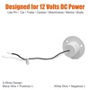 Facon 12V RV USB Outlet Socket Power, Quick Charger Dual