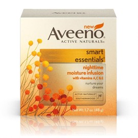 Aveeno Smart Essentials Nighttime Moisture Infusion, 1.7-ounces (2 Pack)