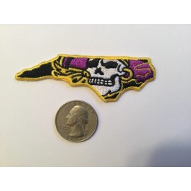 ECU East Carolina Pirates Vintage Embroidered Iron On Patch 3" x 1”
